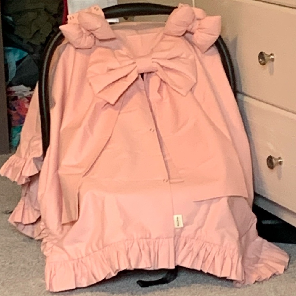 Bow car seat cover